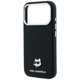 Karl Lagerfeld iPhone 17 Pro Max/iPhone 18 Pro Max Deksel Grained Choupette Svart