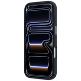 Karl Lagerfeld iPhone 17 Pro/iPhone 18 Pro Deksel Grained Heads Svart