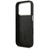 Karl Lagerfeld iPhone 17 Pro Max/iPhone 18 Pro Max Deksel med preget ring og RSG-logo Svart