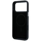 Karl Lagerfeld iPhone 17 Pro/iPhone 18 Pro Deksel Grained Elongated Logo Svart