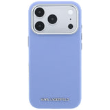 Karl Lagerfeld iPhone 17 Pro Max/iPhone 18 Pro Max Deksel Grained Logo Blå