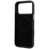 Karl Lagerfeld iPhone 17 Pro Max/iPhone 18 Pro Max Deksel Grained Elongated Logo Burgundy