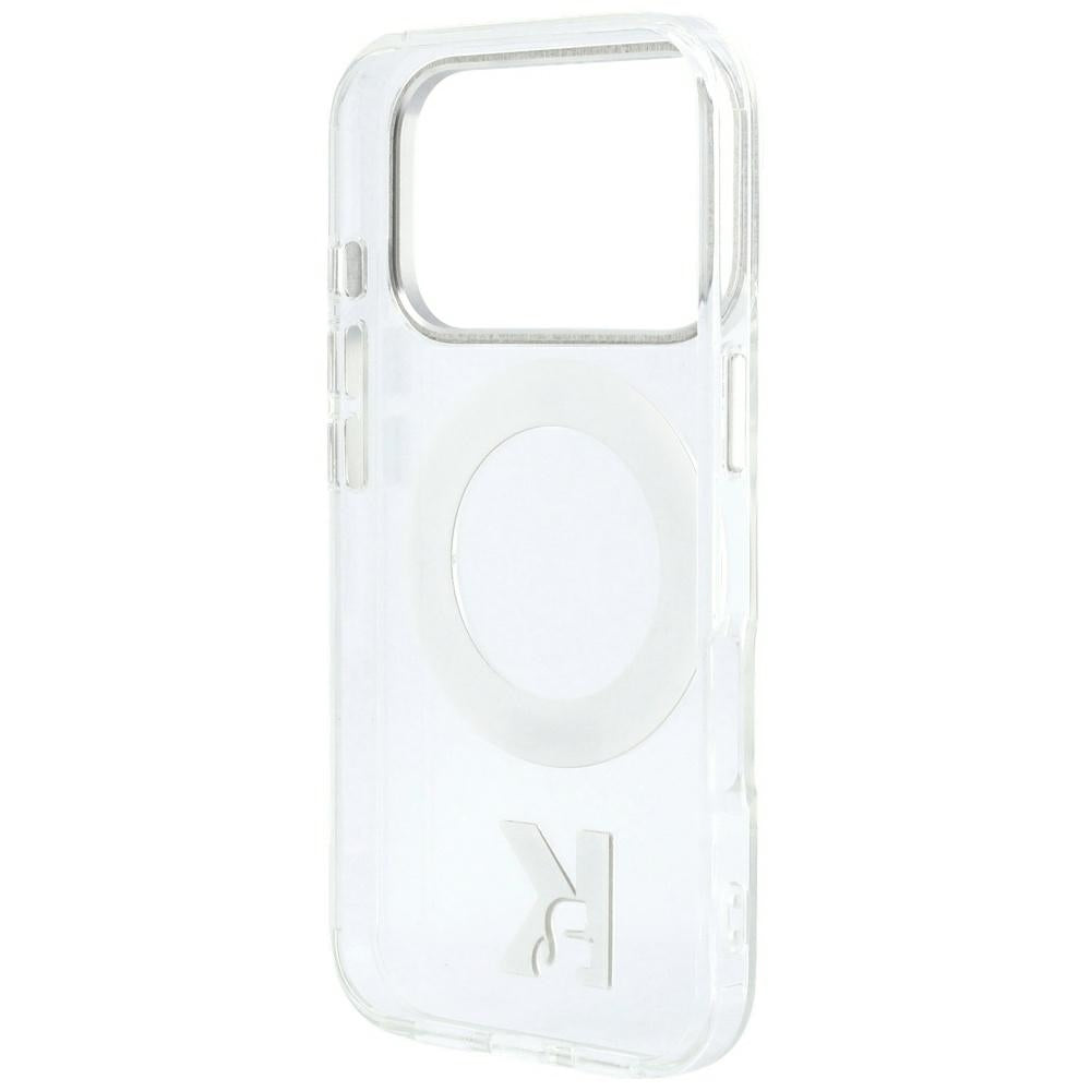 Karl Lagerfeld iPhone 17 Pro/iPhone 18 Pro Deksel Ring Stand Kameo Klar