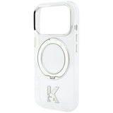 Karl Lagerfeld iPhone 17 Pro Max/iPhone 18 Pro Max Deksel Ring Stand Kameo Klar