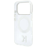 Karl Lagerfeld iPhone 17 Pro Max/iPhone 18 Pro Max Deksel Ring Stand Kameo Klar