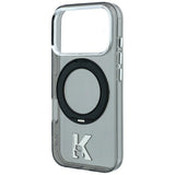 Karl Lagerfeld iPhone 17 Pro/iPhone 18 Pro Deksel Ring Stand Kameo Svart