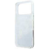Karl Lagerfeld Deksel til iPhone 17 Pro Max/iPhone 18 Pro Max Liquid Glitter Beach Beige