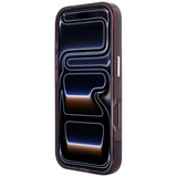 Karl Lagerfeld iPhone 17 Pro/iPhone 18 Pro Deksel Karl & Choupette Sketch Burgundy