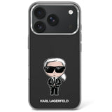 Karl Lagerfeld iPhone 17 Pro/iPhone 18 Pro Deksel Ikonik Sketch Svart