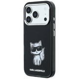 Karl Lagerfeld iPhone 17 Pro/iPhone 18 Pro Deksel Choupette Sketch Svart