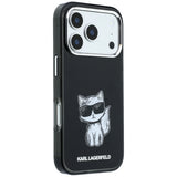 Karl Lagerfeld iPhone 17 Pro/iPhone 18 Pro Deksel Choupette Sketch Svart