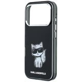 Karl Lagerfeld iPhone 17 Pro/iPhone 18 Pro Deksel Choupette Sketch Svart