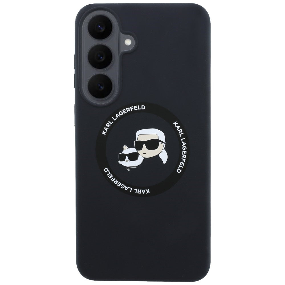 Karl Lagerfeld Samsung Galaxy S26 FE Deksel Karl & Choupette MagSafe Svart