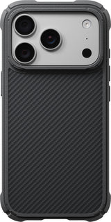 Pitaka iPhone 17 Pro/iPhone 18 Pro Deksel Cairn MagSafe Black/Grey Twill