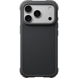 Pitaka iPhone 17 Pro/iPhone 18 Pro Deksel Cairn MagSafe Black/Grey Twill