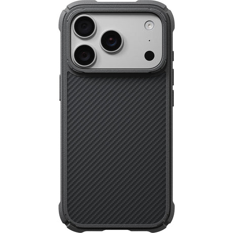 Pitaka iPhone 17 Pro/iPhone 18 Pro Deksel Cairn MagSafe Black/Grey Twill