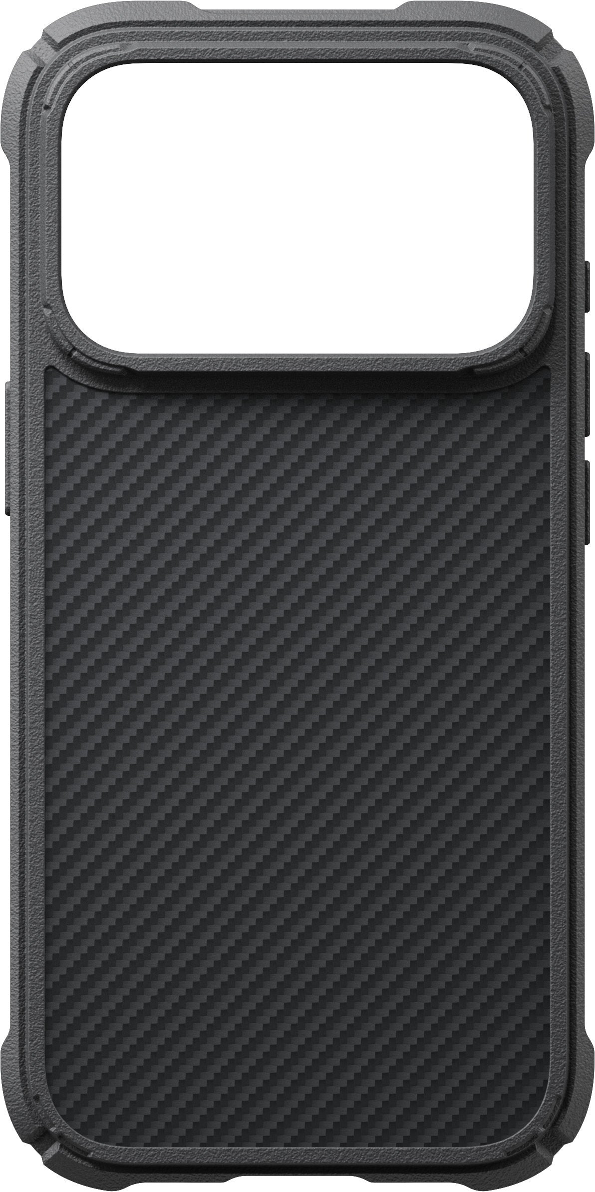 Pitaka iPhone 17 Pro/iPhone 18 Pro Deksel Cairn MagSafe Black/Grey Twill
