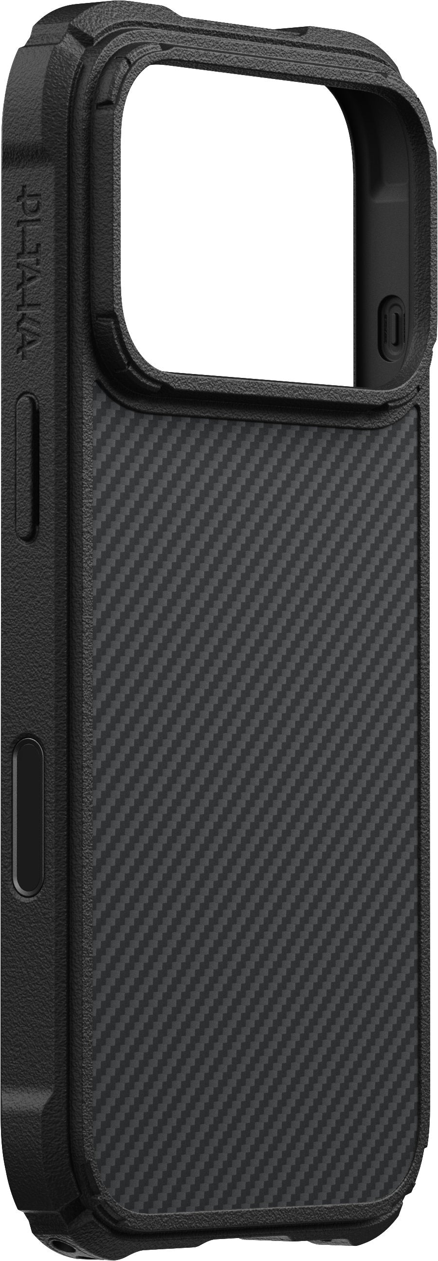 Pitaka iPhone 17 Pro/iPhone 18 Pro Deksel Cairn MagSafe Black/Grey Twill