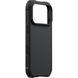 Pitaka iPhone 17 Pro/iPhone 18 Pro Deksel Cairn MagSafe Black/Grey Twill