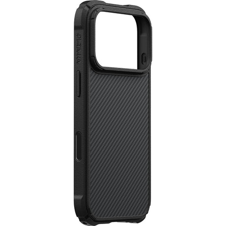 Pitaka iPhone 17 Pro/iPhone 18 Pro Deksel Cairn MagSafe Black/Grey Twill