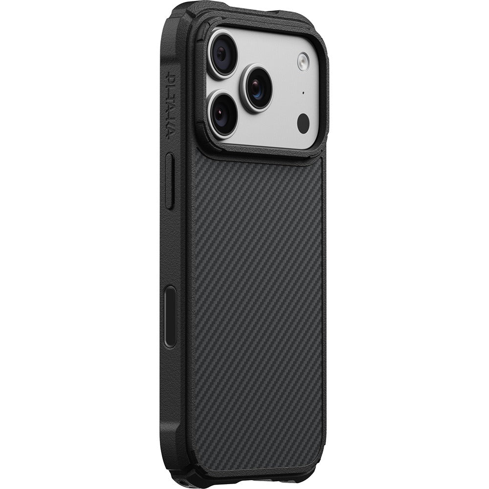 Pitaka iPhone 17 Pro/iPhone 18 Pro Deksel Cairn MagSafe Black/Grey Twill