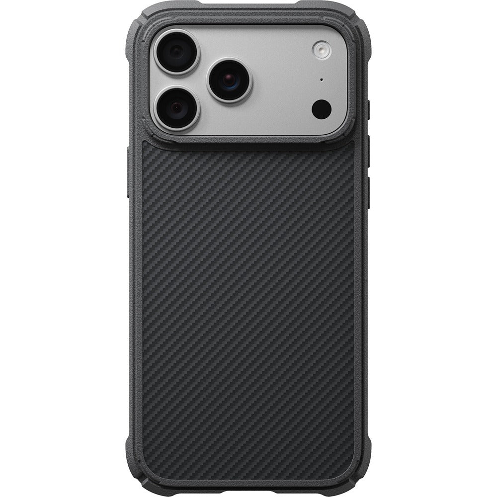 Pitaka iPhone 17 Pro Max/iPhone 18 Pro Max Deksel Cairn MagSafe Black/Grey Twill