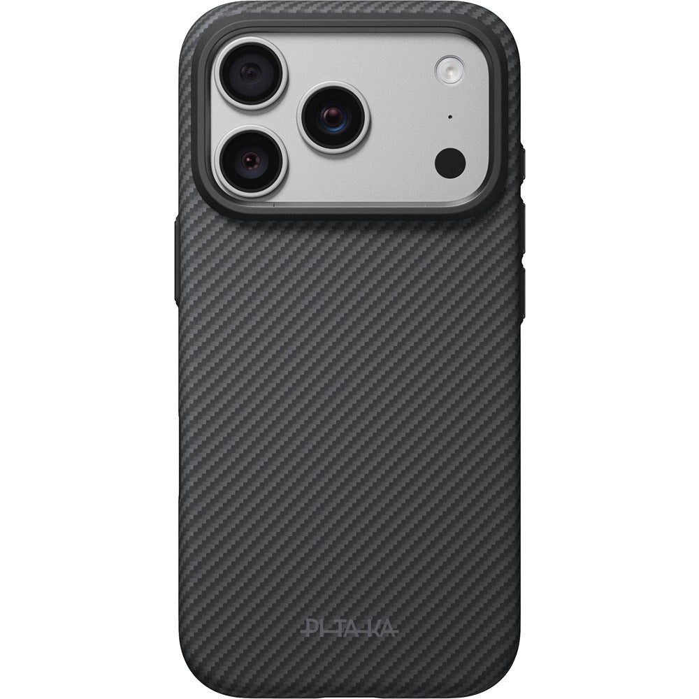Pitaka iPhone 17 Pro/iPhone 18 Pro Deksel Summa MagSafe Black/Grey Twill