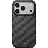 Pitaka iPhone 17 Pro/iPhone 18 Pro Deksel Summa MagSafe Black/Grey Twill