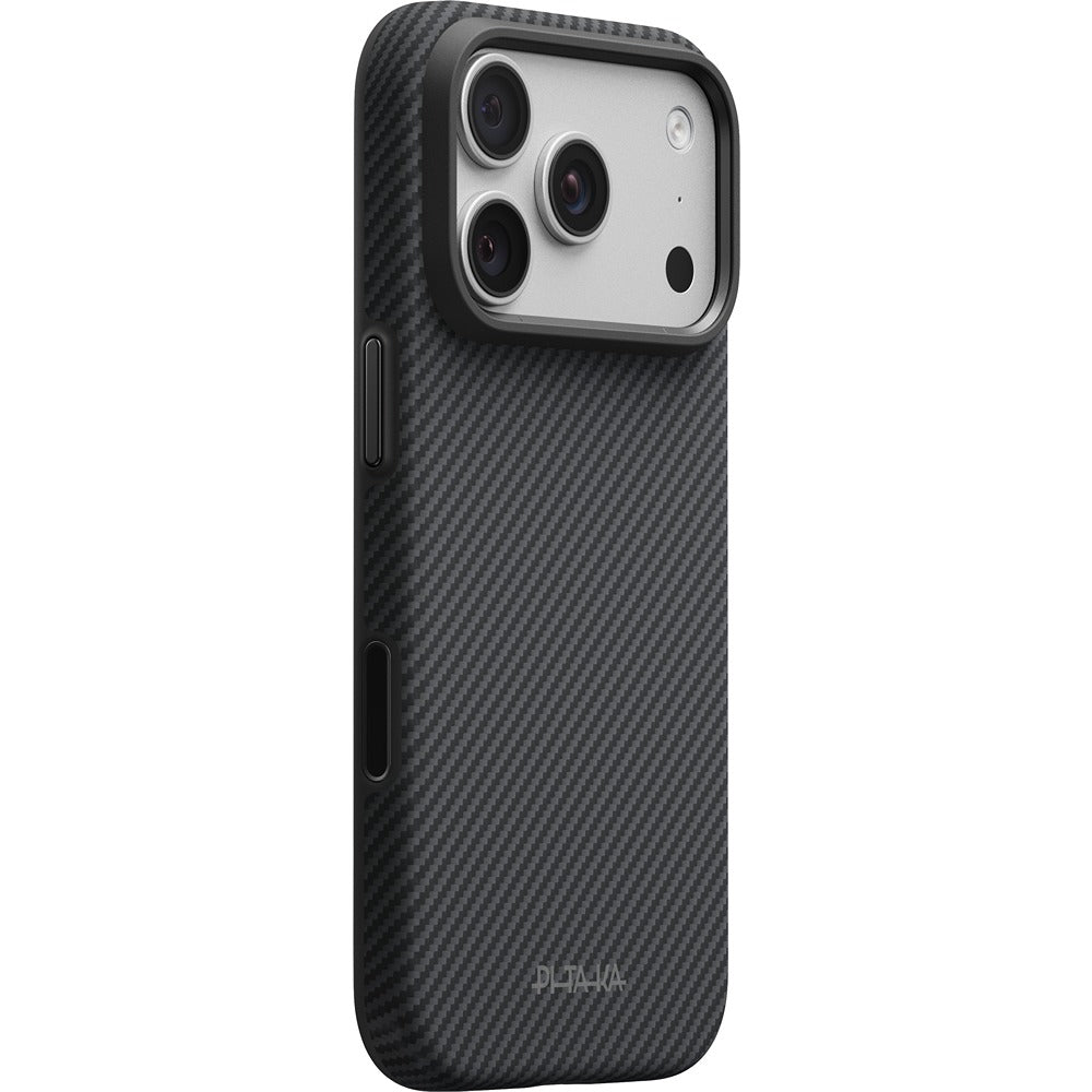 Pitaka iPhone 17 Pro/iPhone 18 Pro Deksel Summa MagSafe Black/Grey Twill