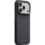 Pitaka iPhone 17 Pro/iPhone 18 Pro Deksel Summa MagSafe Black/Grey Twill