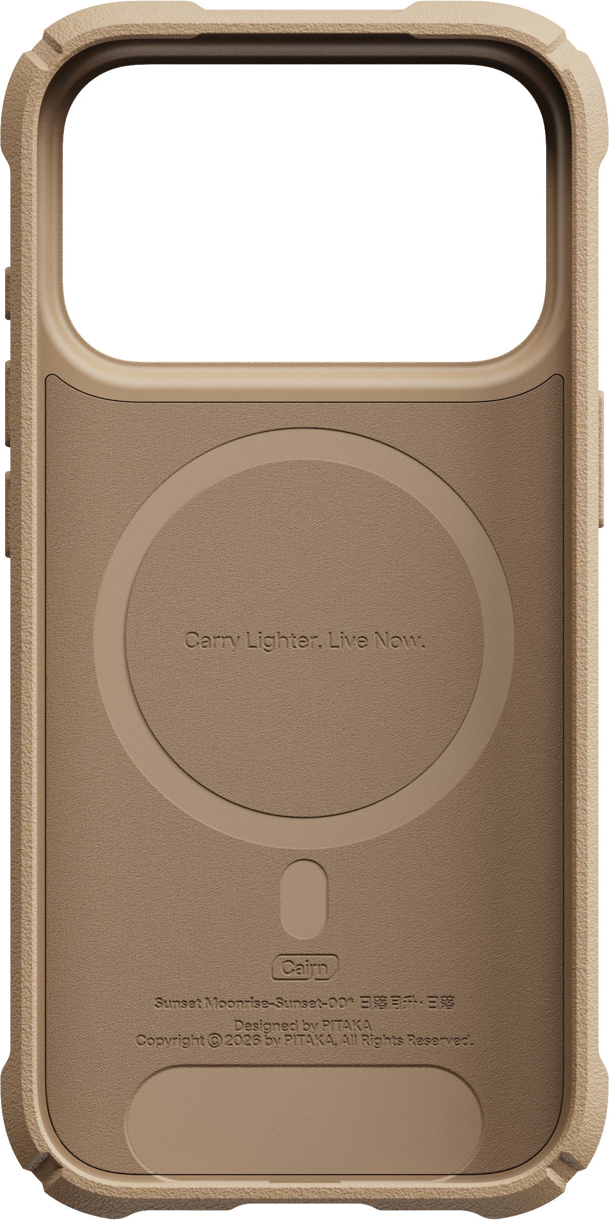Pitaka iPhone 17 Pro/iPhone 18 Pro Deksel Cairn MagSafe Sunset