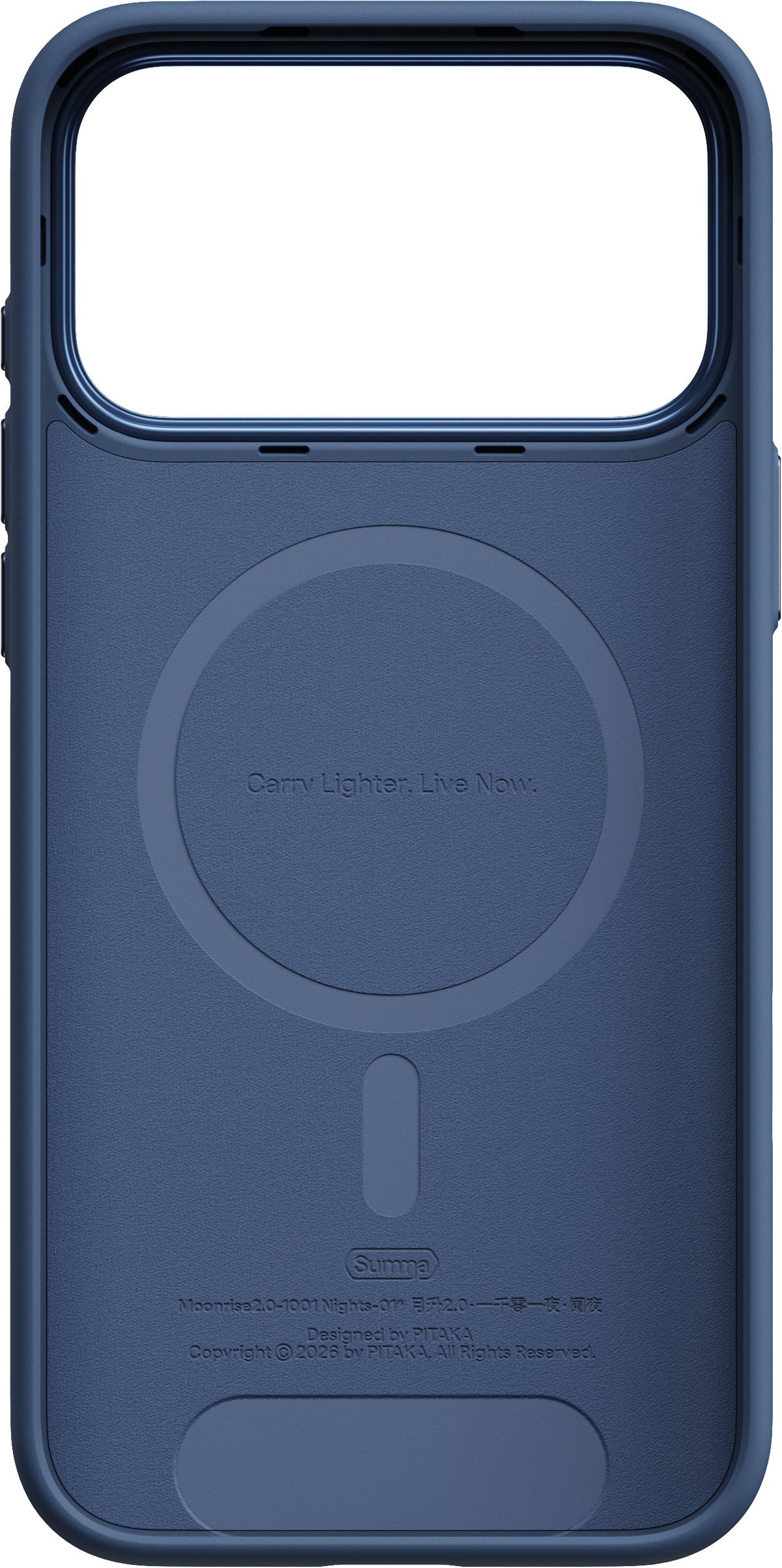 Pitaka iPhone 17 Pro Max/iPhone 18 Pro Max Deksel Summa MagSafe Midnight