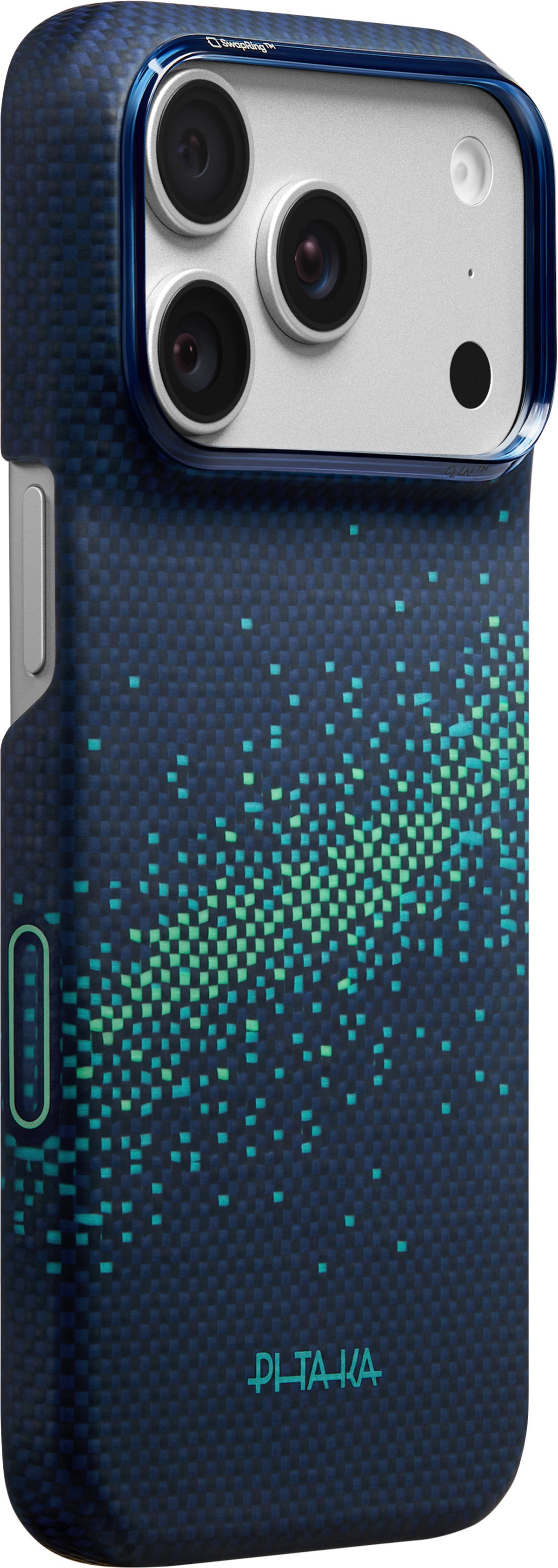 Pitaka iPhone 17 Pro/iPhone 18 Pro Deksel Edge MagSafe Nearfield Blue