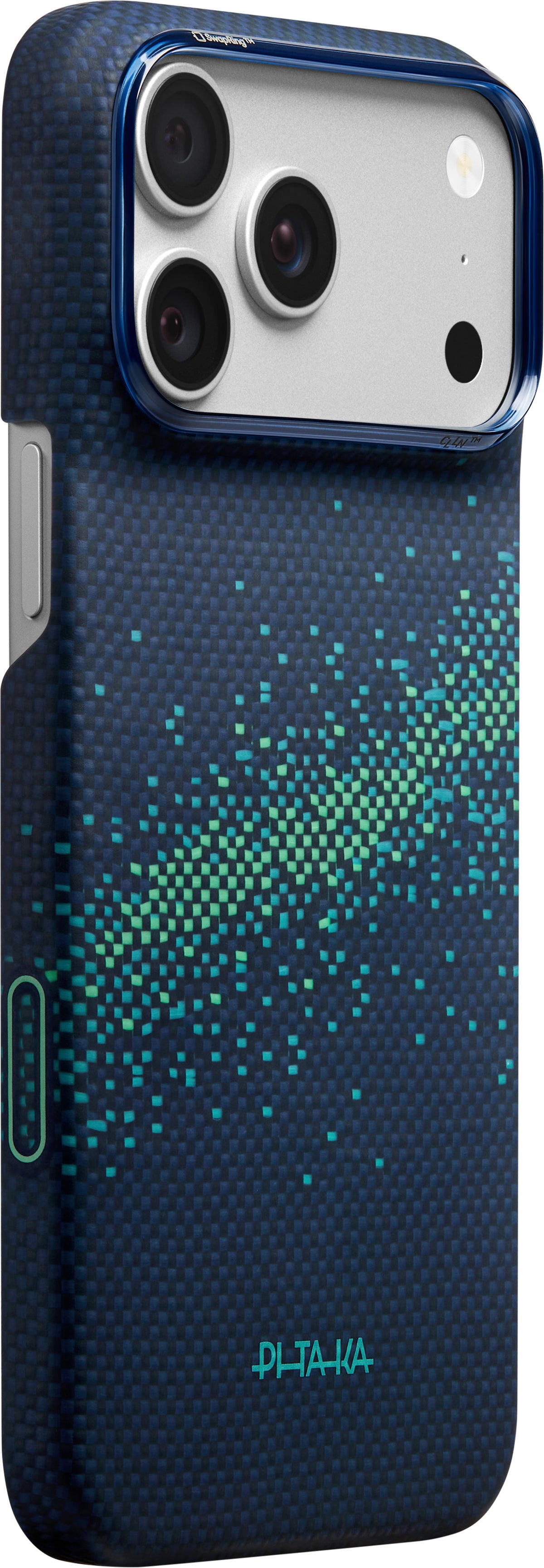 Pitaka iPhone 17 Pro Max/iPhone 18 Pro Max Deksel Edge MagSafe Nearfield Blue