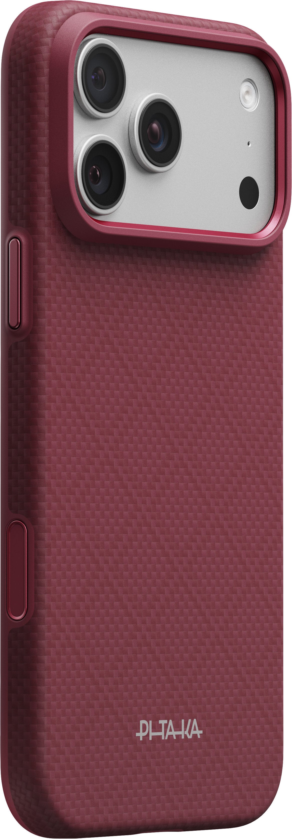Pitaka iPhone 17 Pro Max/iPhone 18 Pro Max Deksel Summa MagSafe Argyle Burgundy