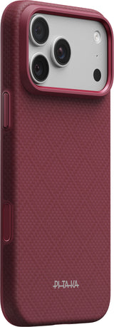 Pitaka iPhone 17 Pro Max/iPhone 18 Pro Max Deksel Summa MagSafe Argyle Burgundy