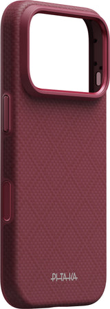 Pitaka iPhone 17 Pro/iPhone 18 Pro Deksel Summa MagSafe Argyle Burgundy