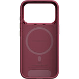 Pitaka iPhone 17 Pro/iPhone 18 Pro Deksel Summa MagSafe Argyle Burgundy