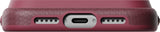 Pitaka iPhone 17 Pro/iPhone 18 Pro Deksel Summa MagSafe Argyle Burgundy