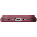 Pitaka iPhone 17 Pro/iPhone 18 Pro Deksel Summa MagSafe Argyle Burgundy