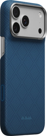 Pitaka iPhone 17 Pro Max/iPhone 18 Pro Max Deksel Edge MagSafe Argyle Abyss Blue