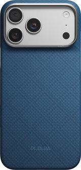 Pitaka iPhone 17 Pro Max/iPhone 18 Pro Max Deksel Edge MagSafe Argyle Abyss Blue