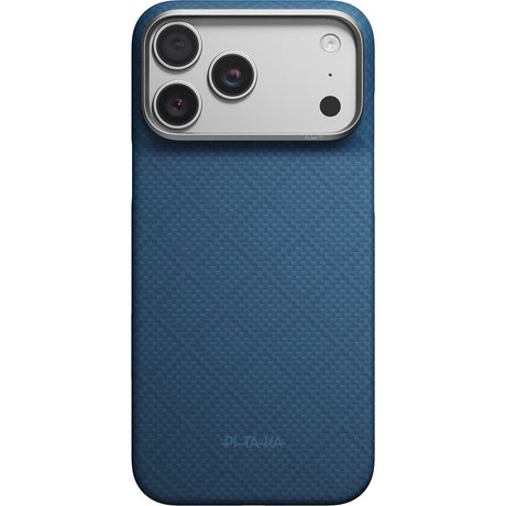 Pitaka iPhone 17 Pro Max/iPhone 18 Pro Max Deksel Edge MagSafe Argyle Abyss Blue