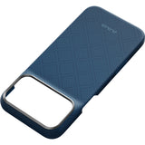 Pitaka iPhone 17 Pro Max/iPhone 18 Pro Max Deksel Edge MagSafe Argyle Abyss Blue