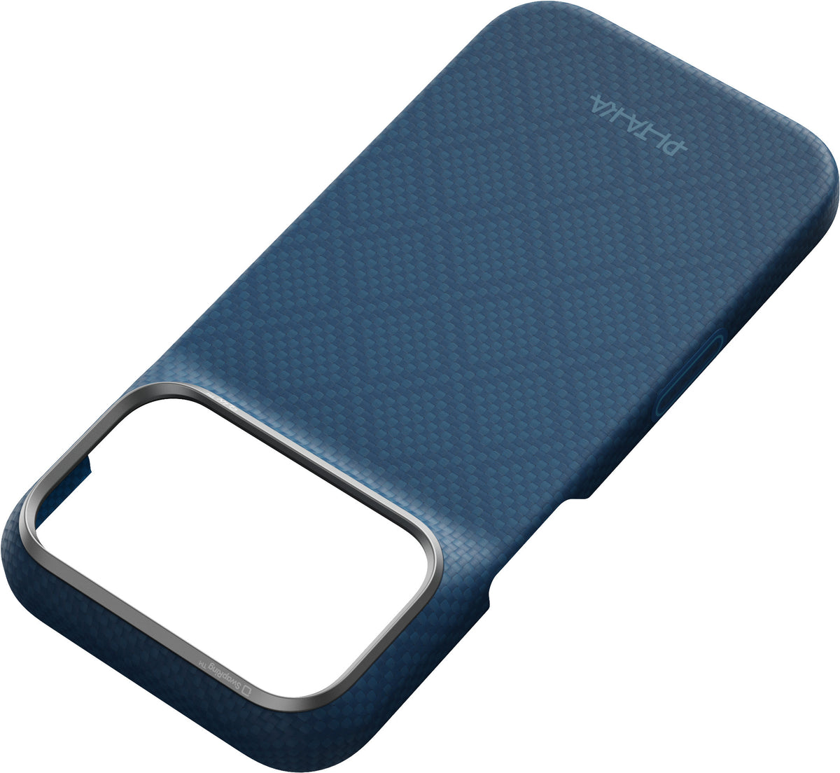 Pitaka iPhone 17 Pro/iPhone 18 Pro Deksel Edge MagSafe Argyle Abyss Blue
