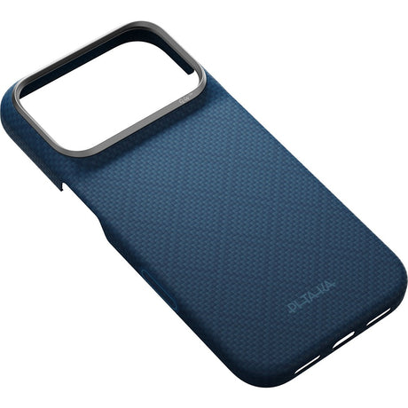 Pitaka iPhone 17 Pro/iPhone 18 Pro Deksel Edge MagSafe Argyle Abyss Blue