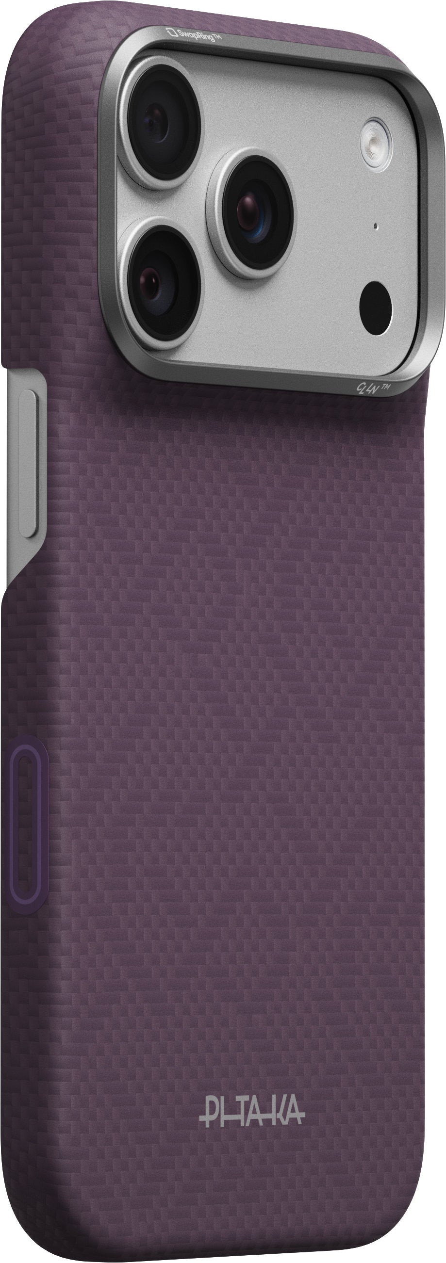 Pitaka iPhone 17 Pro/iPhone 18 Pro Deksel Edge MagSafe Charoite Purple