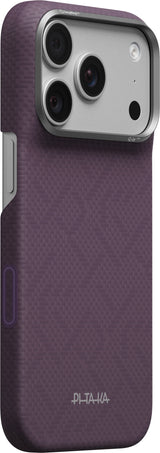 Pitaka iPhone 17 Pro/iPhone 18 Pro Deksel Edge MagSafe Charoite Purple