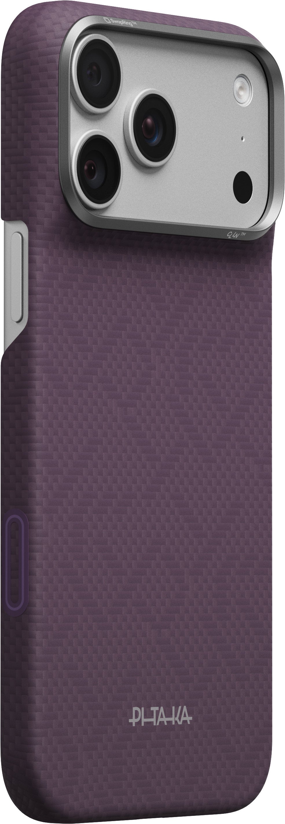 Pitaka iPhone 17 Pro Max/iPhone 18 Pro Max Deksel Edge MagSafe Charoite Purple