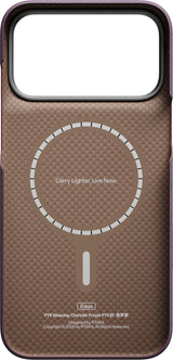 Pitaka iPhone 17 Pro Max/iPhone 18 Pro Max Deksel Edge MagSafe Charoite Purple